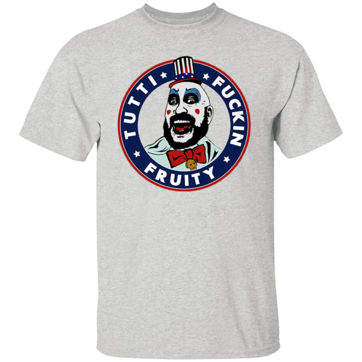 Captain Spaulding Tutti Fuckin Fruity Horror Halloween Vintage T-Shirt - leleart