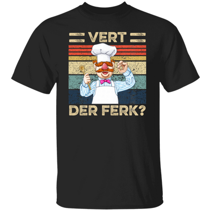 Vert Der Ferk Swedish Chef Retro Vintage  T-Shirt - leleart
