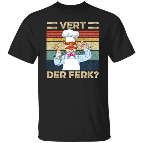 Vert Der Ferk Swedish Chef Retro Vintage  T-Shirt - leleart