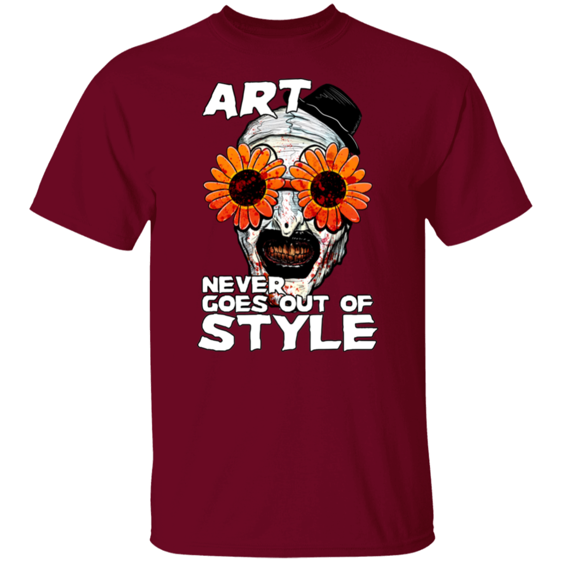 Art The Clown Terrifier Style Vintage Unisex  T-Shirt - lucy