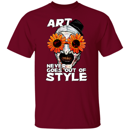 Art The Clown Terrifier Style Vintage Unisex  T-Shirt - lucy