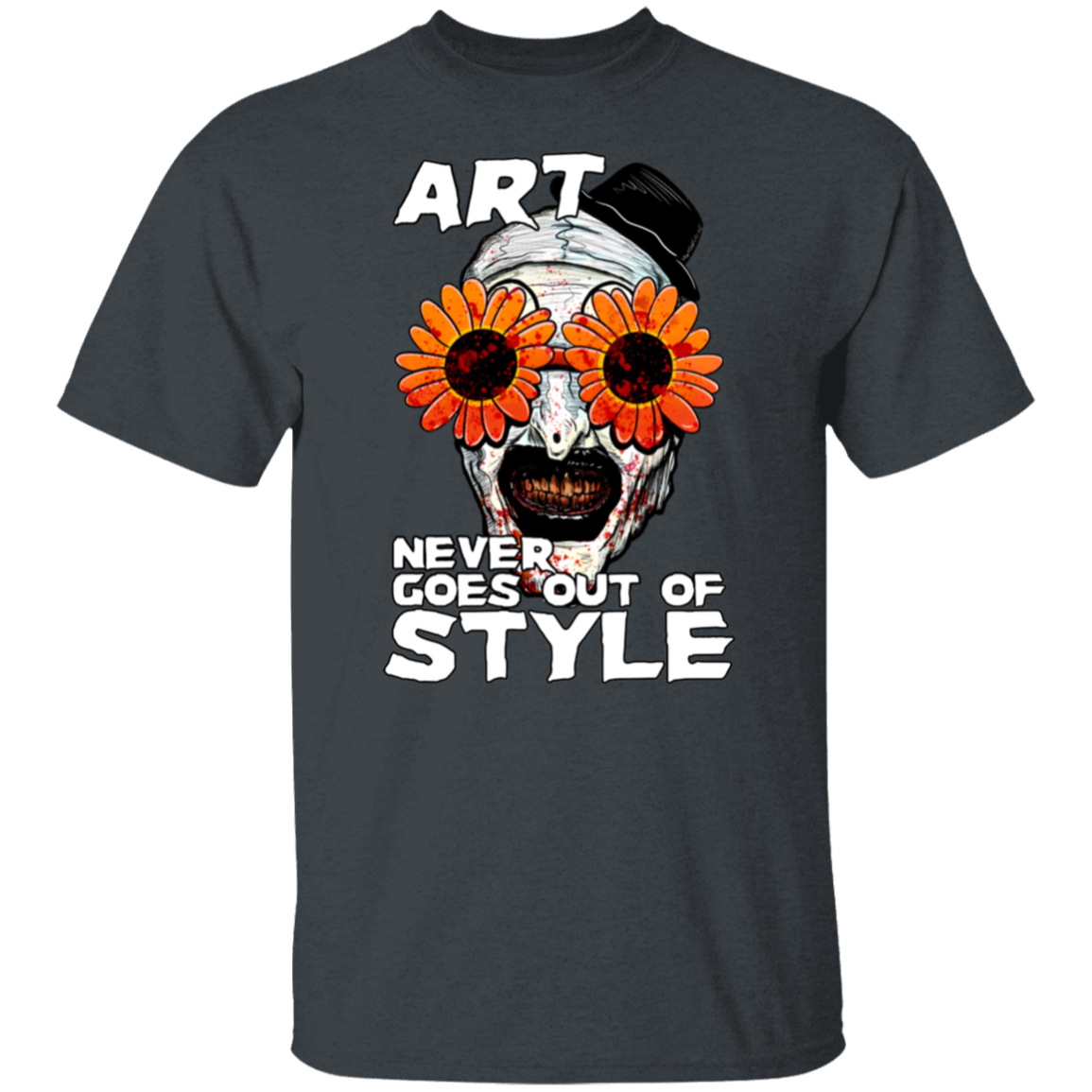 Art The Clown Terrifier Style Vintage Unisex  T-Shirt - lucy