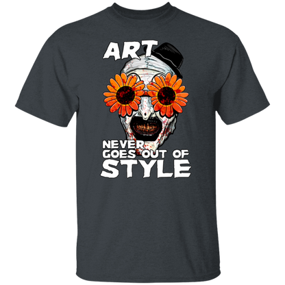 Art The Clown Terrifier Style Vintage Unisex  T-Shirt - lucy