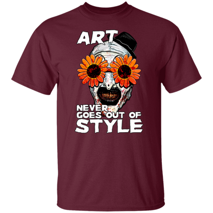 Art The Clown Terrifier Style Vintage Unisex  T-Shirt - lucy