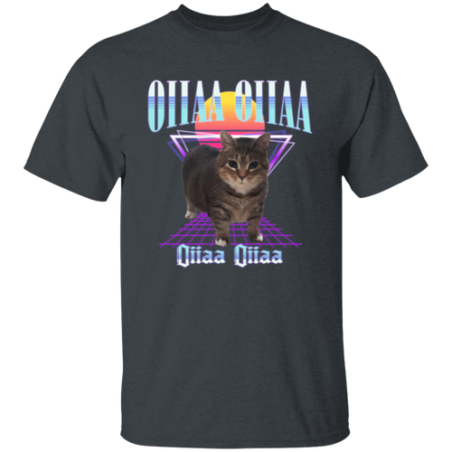 Oiiaa Oiiaa Cat Brainrot Unisex  T-Shirt - green - ID27122416