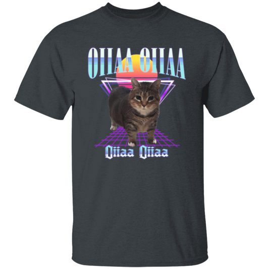 Oiiaa Oiiaa Cat Brainrot Unisex  T-Shirt - green - ID27122416