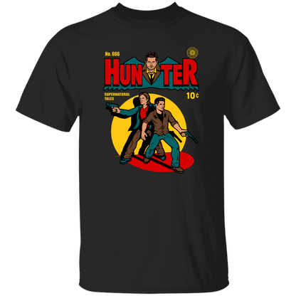 No 666 Hunter Comic Supernatural Tales T-Shirt - lucy - 89559640