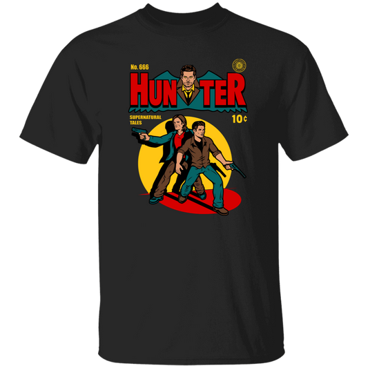 No 666 Hunter Comic Supernatural Tales T-Shirt - lucy - 89559640