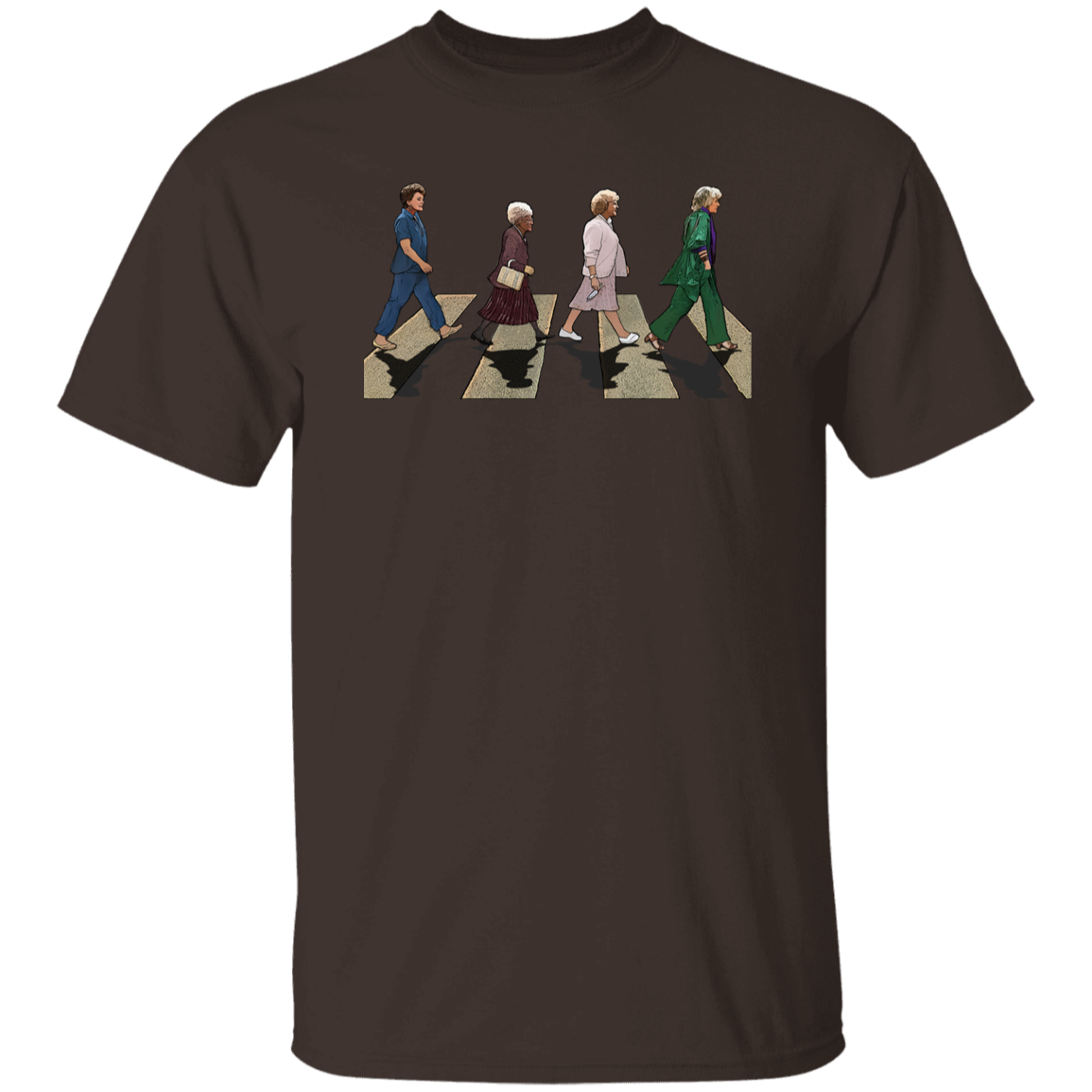 Golden Girls Crossing Road T-Shirt