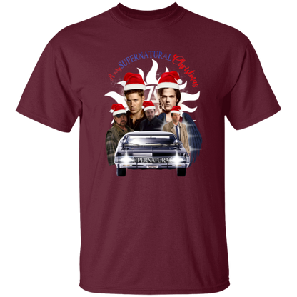 A Very Supernatural Christmas Unisex T-Shirt - lucy - 89559640
