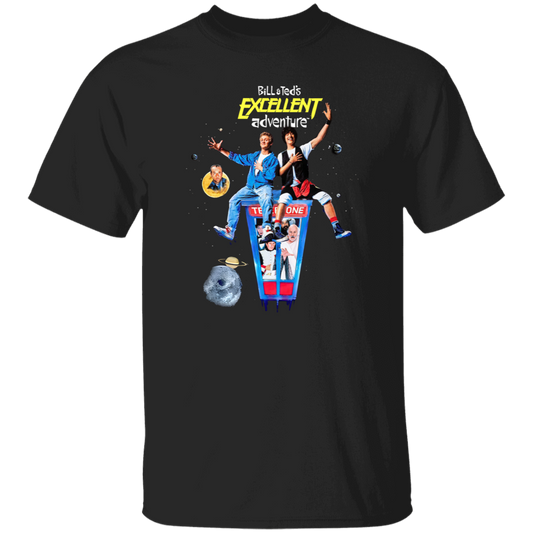 Bill And Ted’s Excellent Adventure Vintage Movie 90s Unisex  T-Shirt - jasmine