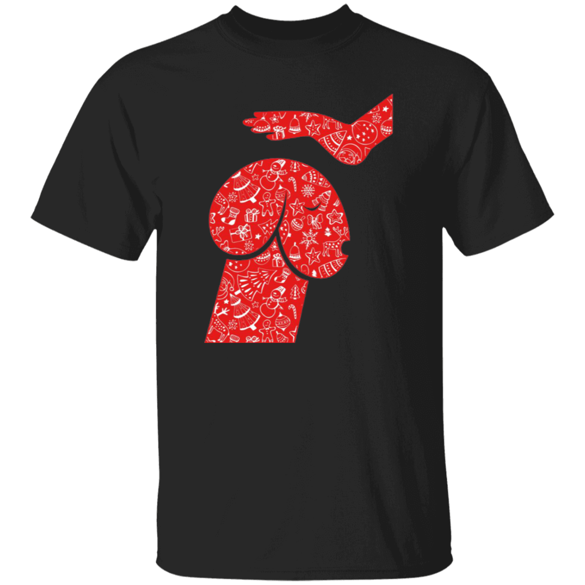 Christmas Penis Dog Cute Funny Vintage T-Shirt, Dog Shirt, Christmas Shirt, Funny Adults Shirt, Gift Tee For You And Your Friends	G500 5.3 oz. T-Shirt
