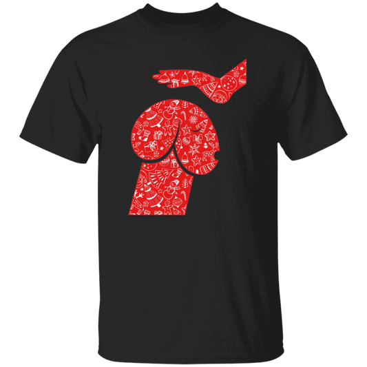 Christmas Penis Dog Cute Funny Vintage T-Shirt, Dog Shirt, Christmas Shirt, Funny Adults Shirt, Gift Tee For You And Your Friends	G500 5.3 oz. T-Shirt