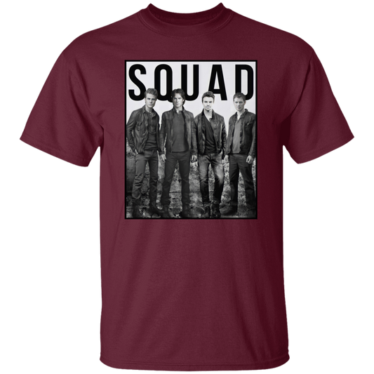 Squad The Vampire Diaries Vintage T-Shirt, The Vampire Diaries Movie Shirt, The Vampire Diaries Lover Shirt, Vampire Movie Shirt	G500 5.3 oz. T-Shirt