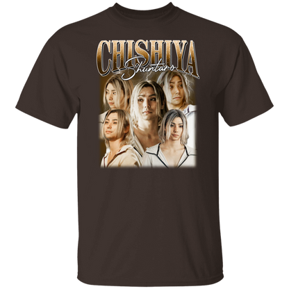 G500 5.3 oz. T-Shirt Shuntaro Chishiya Bootleg Shirt - ID09122410