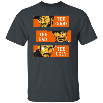 The Good The Bad And The Ugly Classic Horror Movie Vintag T-Shirt - CDCraft