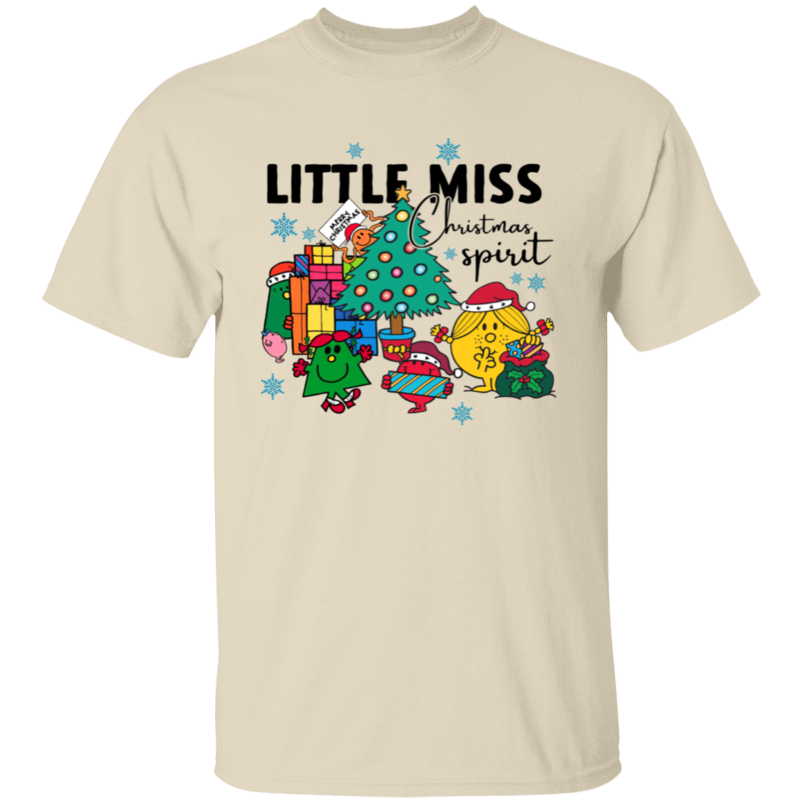Little Miss Christmas Teacher Vintage Unisex T-Shirt - letter