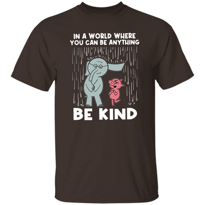 Be Kind In A World Where You Can Be Anything Teacher T-Shirt - lapicta
