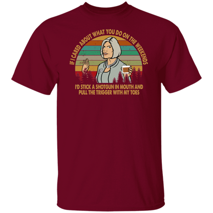 Malory Archer Vintage Retro T-Shirt - ID27082415