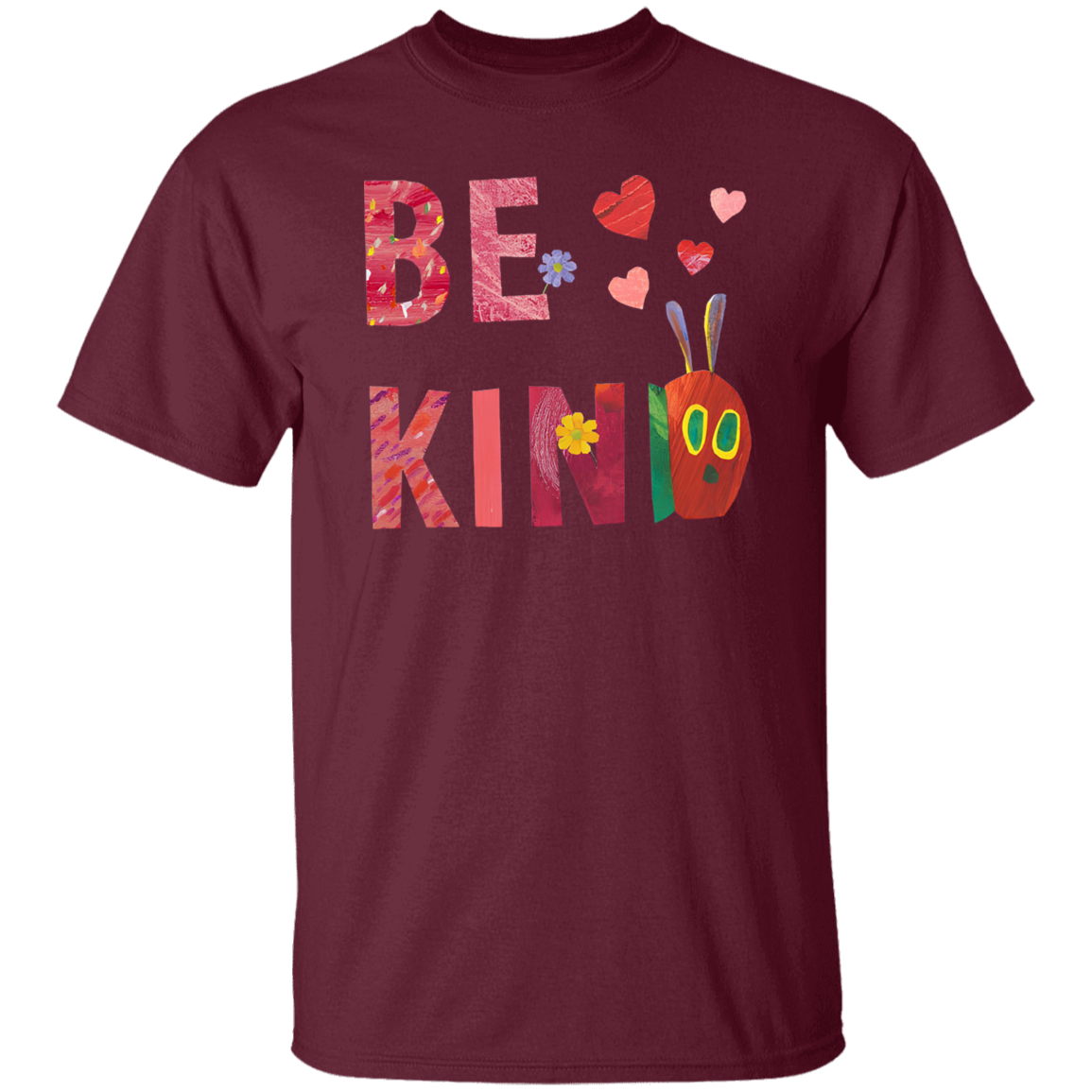 Be Kind Caterpillar Teacher T-Shirt - CDCraft