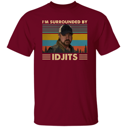 Supernatural I’m Surrounded By Idjits VintageT-Shirt