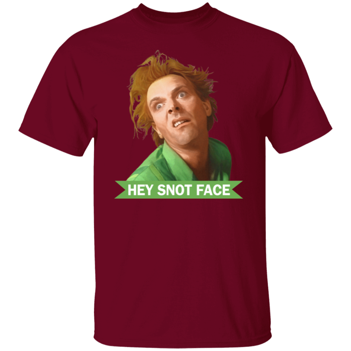 Hey Snot Face Drop Dead Fred Funny Vintage Retro T-Shirt - leleart