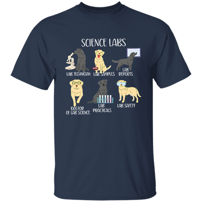 Labrador Retriever Funny Science Teacher Vintage T-Shirt - YOUTH
