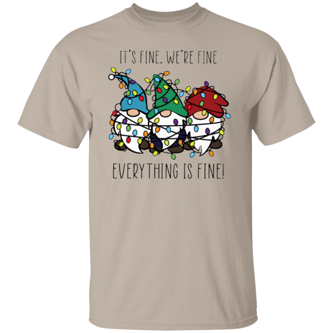 Everything Is Fine Teacher T-Shirt - lapicta