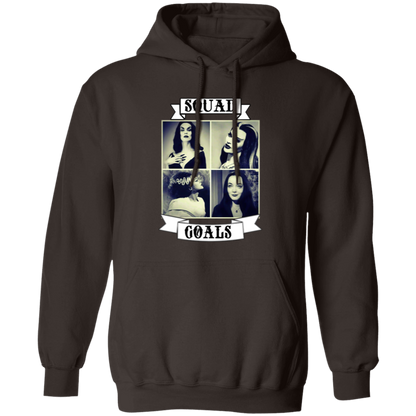 Squad Goals Vampira Morticia Adams Lily Munster Bride Of Frankenstein Gothic  Hoodie