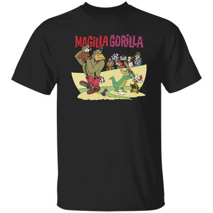 G500 5.3 oz. T-Shirt Tribute To Magilla Gorilla Cartoon Show From The 1960s T-Shirt