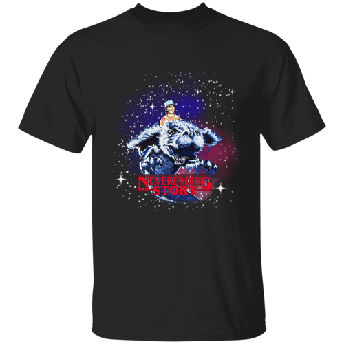 Stranger Things Dustin Neverending Story Vintage  T-Shirt - YOUTH