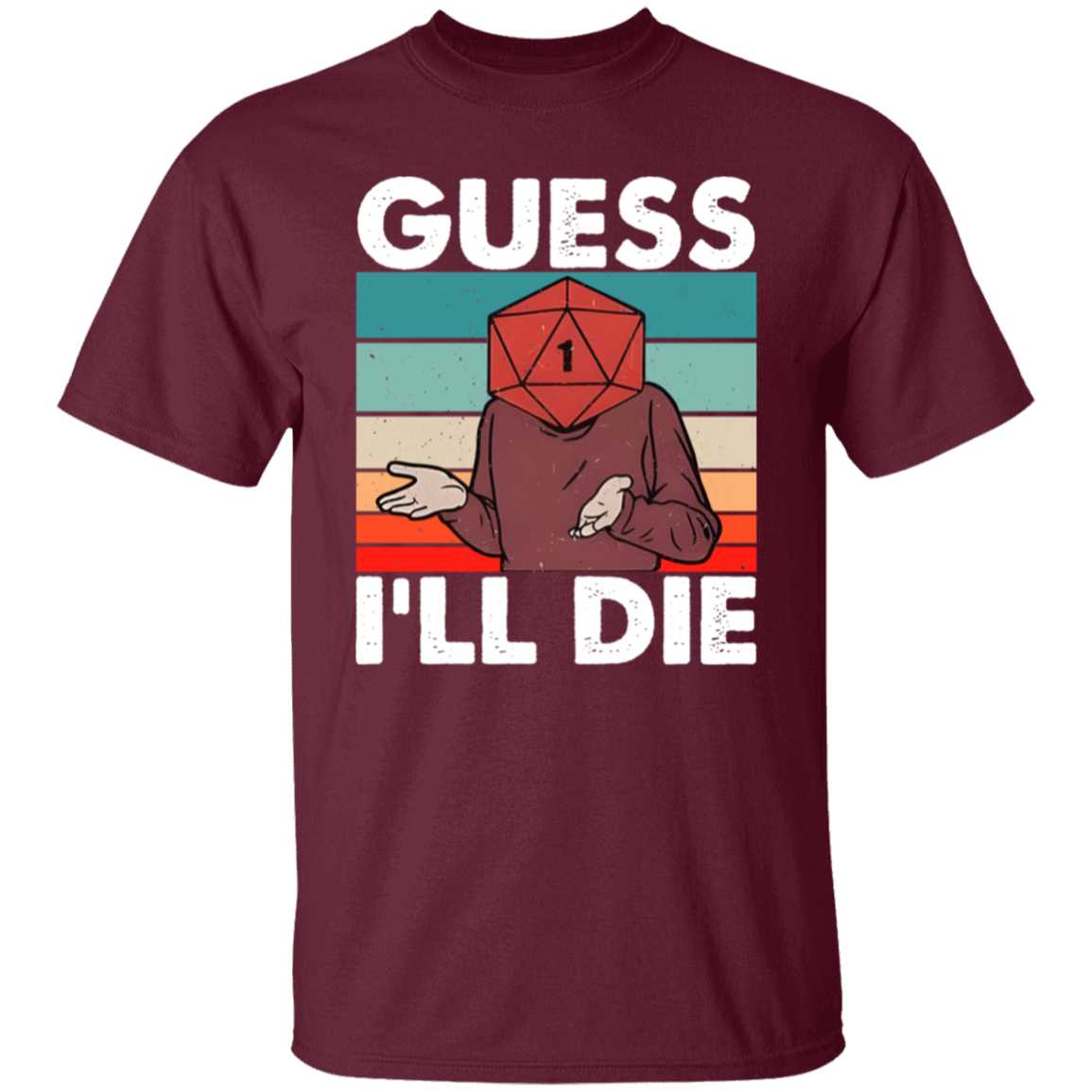 Guess I'll Die Unisex T-Shirt - jasmine