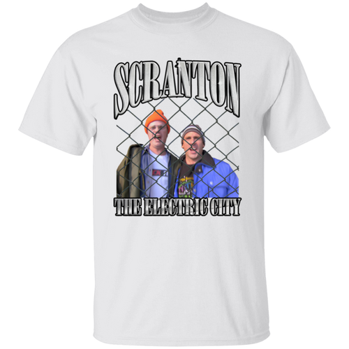 Scranton The Electric City Unisex T-Shirt - pelyn - ID27072410