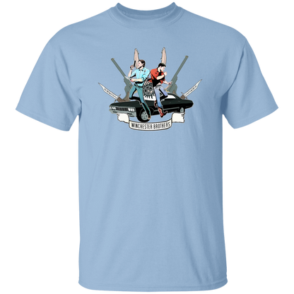 G500 5.3 oz. T-Shirt Winchester Brothers Supernatural T-Shirt