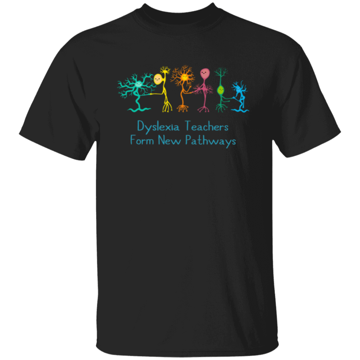 Dyslexia Teachers Form New Pathways Teacher Vintage Unisex T-Shirt - letter