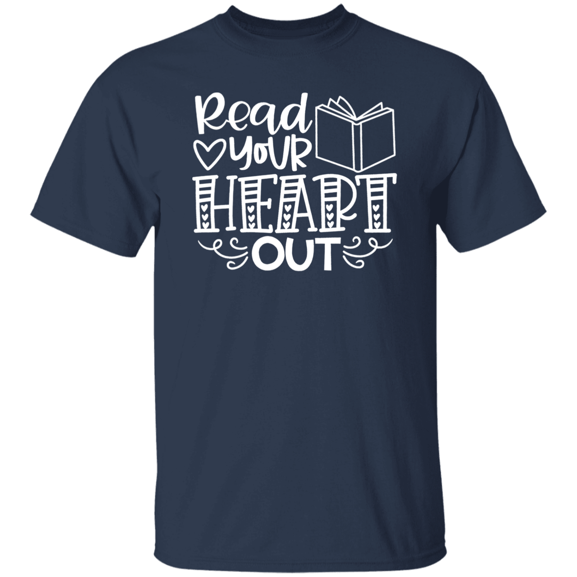 Read Your Heart Out Teacher T-Shirt - lapicta