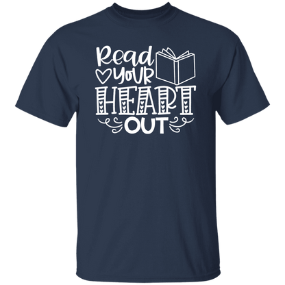 Read Your Heart Out Teacher T-Shirt - lapicta