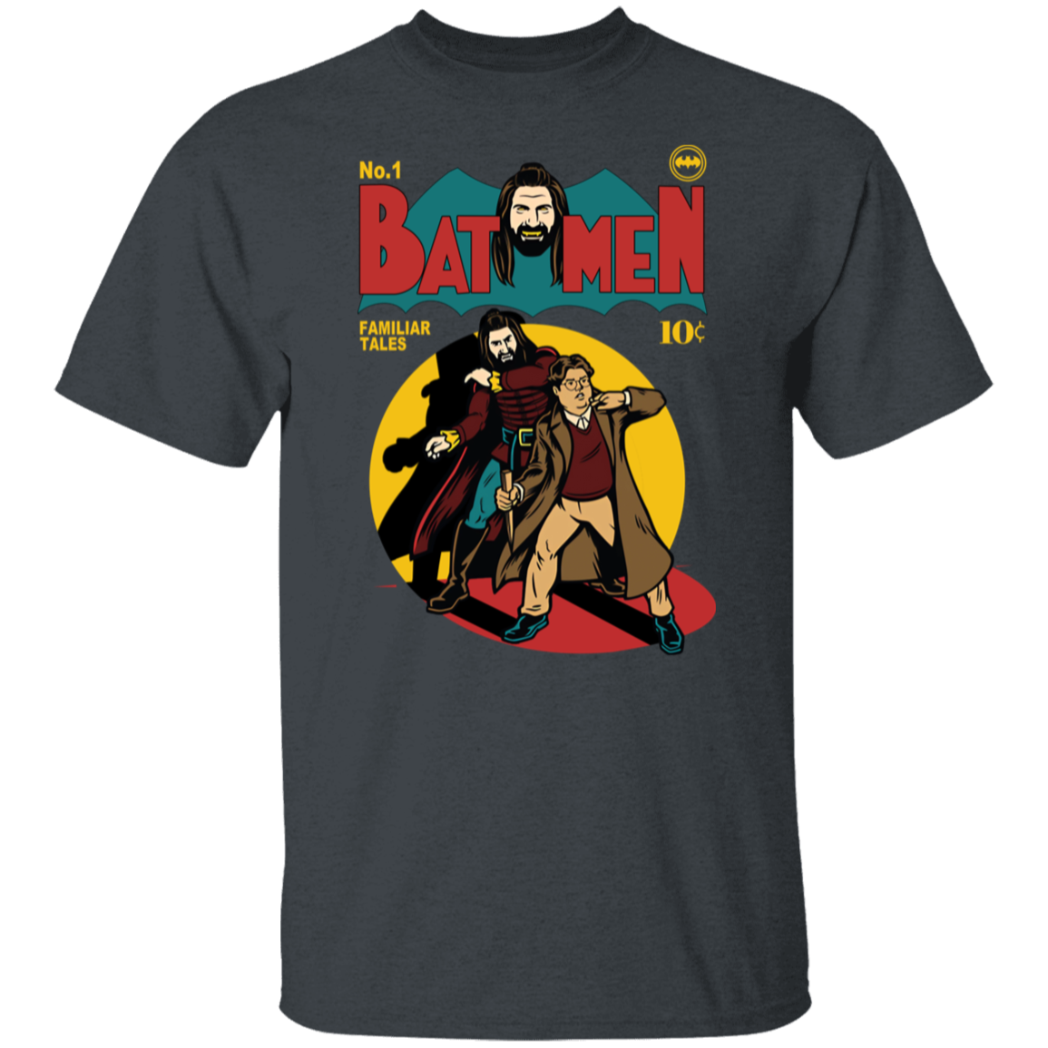Comic Bat What We Do In The Shadows T-Shirt - leleart