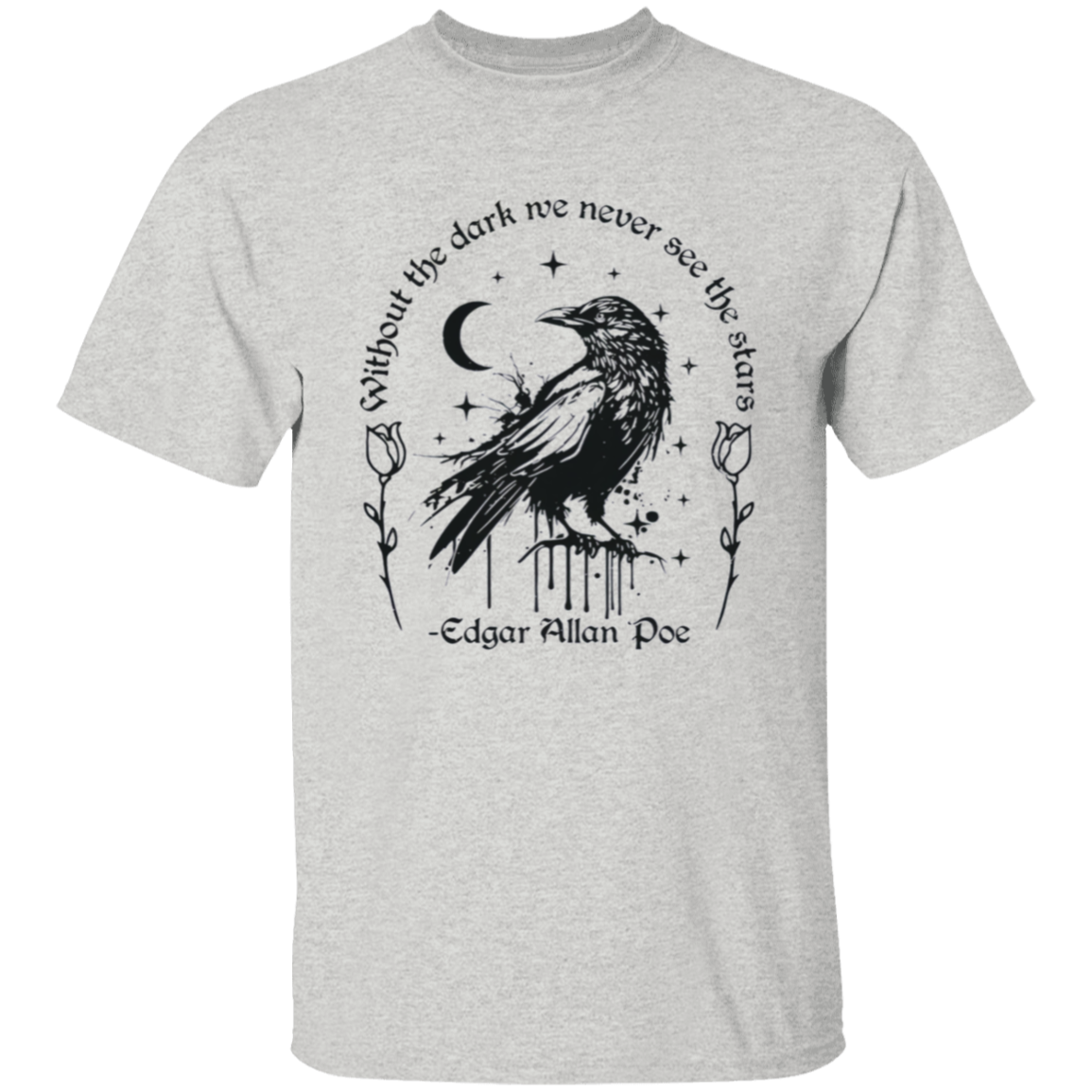 Without The Dark We Never See The Stars Teacher Vintage Unisex  T-Shirt - letter