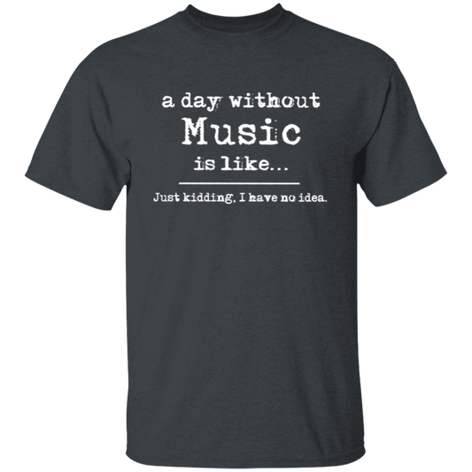 A Day Without Music Is Like Teacher Vintage Unisex  T-Shirt - letter