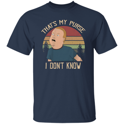 King of The Hill Bobby Hill That’s My Purse I Don’t Know You Circle Vintage T-Shirt