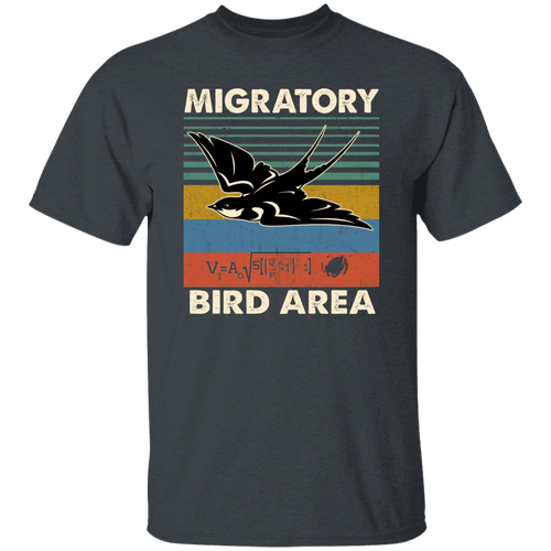 Vintage Migratory Bird Area Math Monty Python And The Holy Grail Vintage T-Shirt