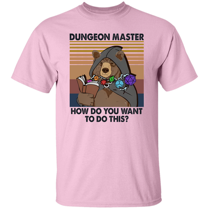 Bear Dungeon Master How Do You Want To Do This Vintage  T-Shirt