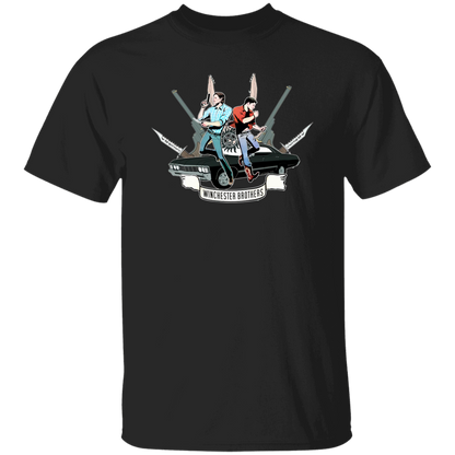 G500 5.3 oz. T-Shirt Winchester Brothers Supernatural T-Shirt