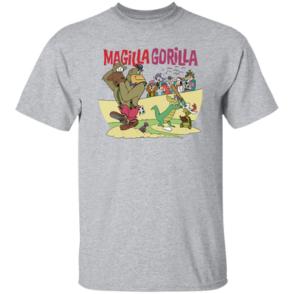 G500 5.3 oz. T-Shirt Tribute To Magilla Gorilla Cartoon Show From The 1960s T-Shirt