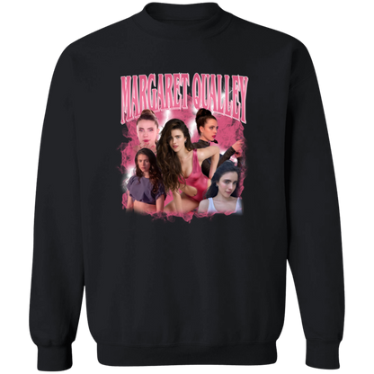 Margaret Qualley Bootleg  Gildan Crewneck Pullover Sweatshirt - ID04102437