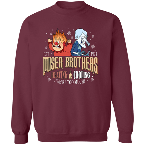 Miser Brothers Heating And Cooling Sweatshirt - TS27112403