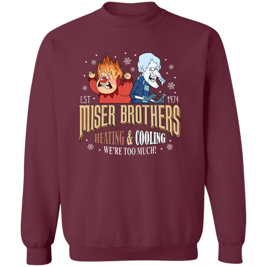 Miser Brothers Heating And Cooling Sweatshirt - TS27112403