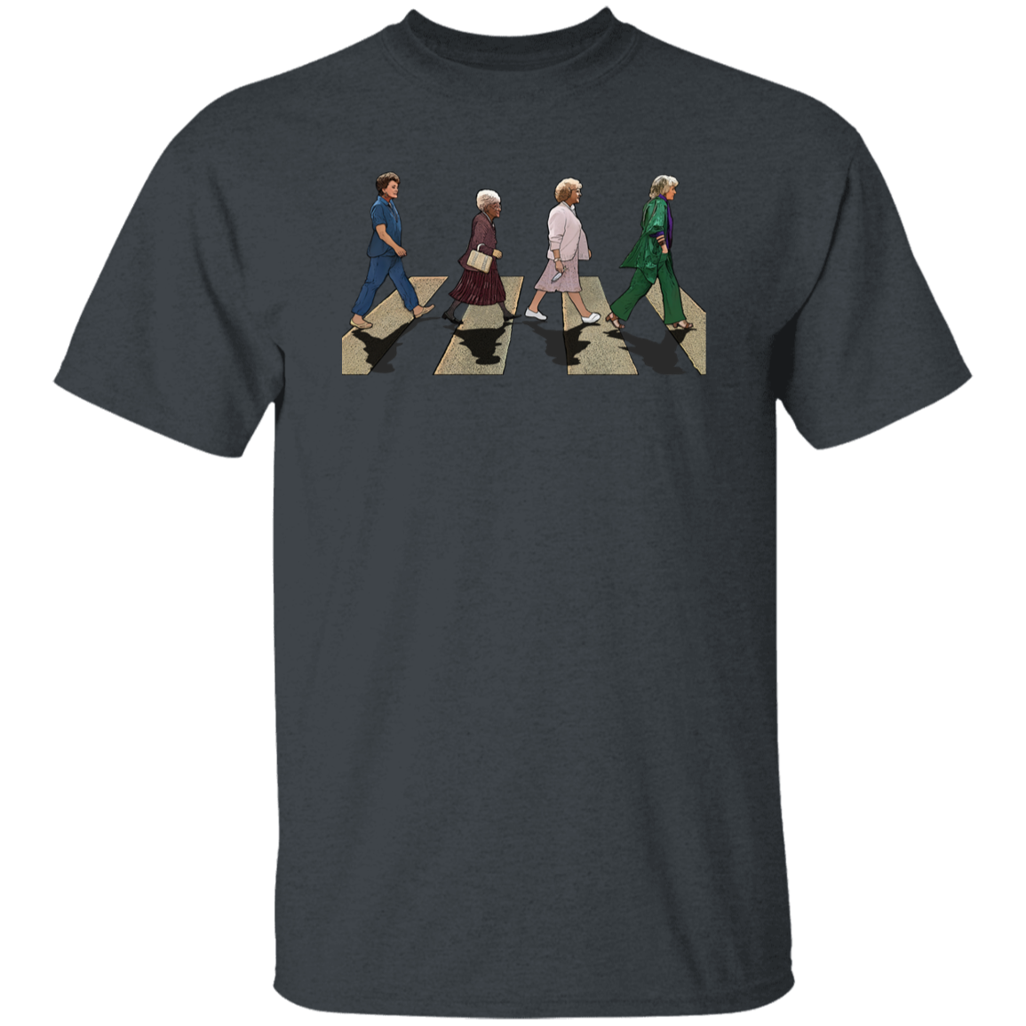 Golden Girls Crossing Road T-Shirt