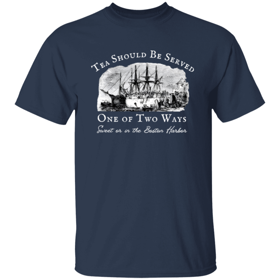 Tea Should Be Served One Of Two Ways Teacher Vintage Unisex  T-Shirt - letter